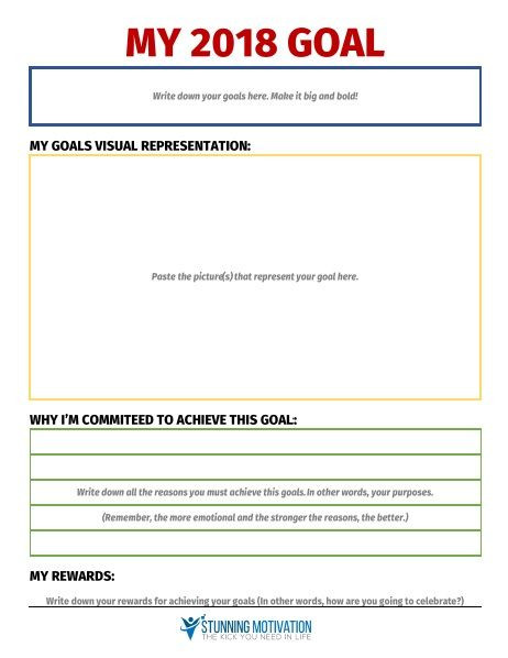 Goal Planning Template 11 Effective Goal Setting Templates for You