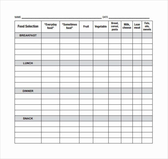 Meal Plan Template Excel Meal Plan Spreadsheet Template Luxury Meal Planning Template