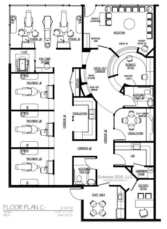 Medical Office Floor Plan Template Family and General Dentistry Floor Plans