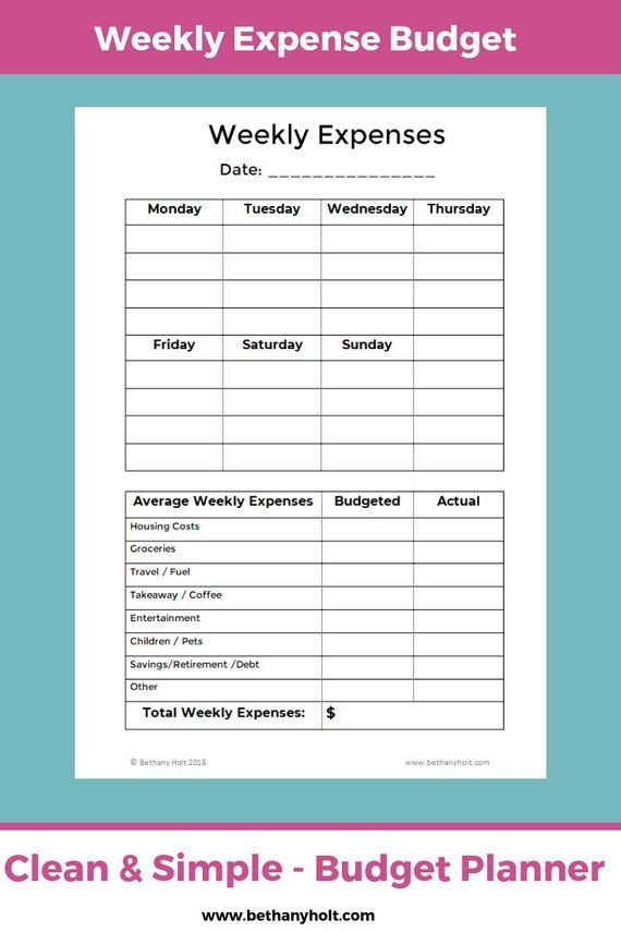 Monthly Budget Planner Template Bud Planner Bud Printable Bud Workbook Bud