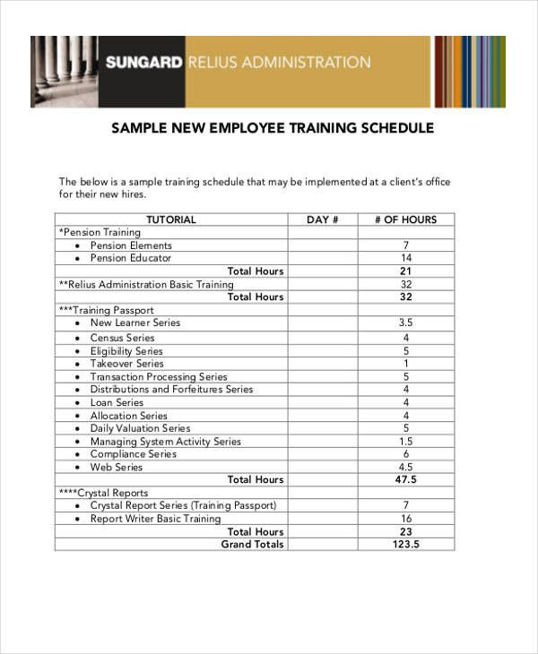 New Hire Training Plan Template New Hire Training Plan Template Lovely 14 Employee Training