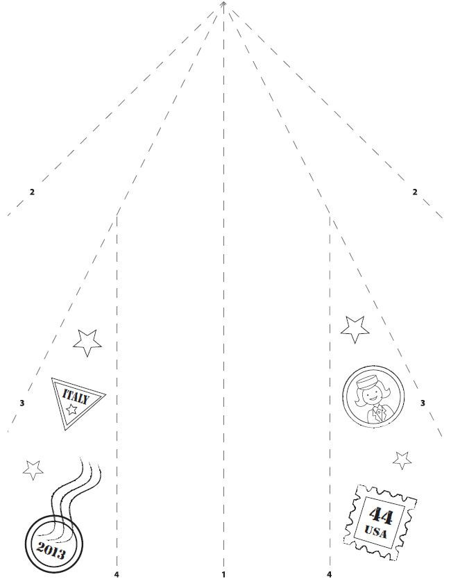 Printable Paper Airplane Template Wel E to Dover Publications