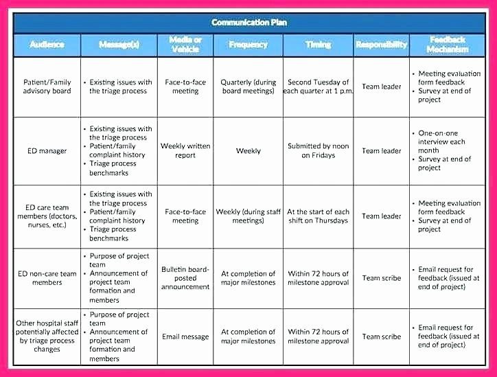 20 Product Launch Communication Plan Template Simple Template Design