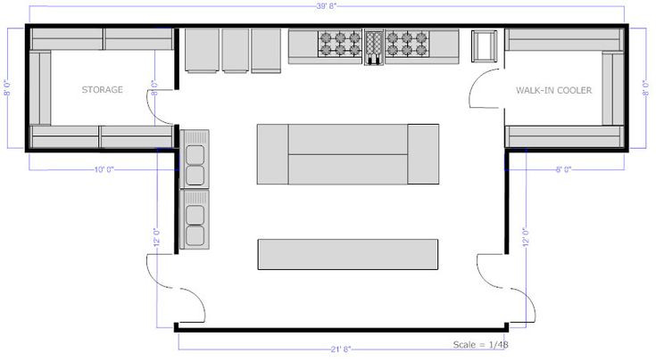 Restaurant Floor Plan Template Restaurant Floor Plan How to Create A Restaurant Floor
