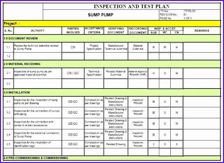 Test Plan Template Excel Pin On Food Safety