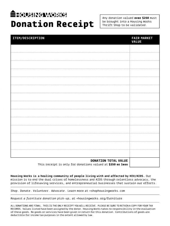 Thrift Store Business Plan Template Explore Our Sample Of Thrift Store Donation Receipt Template