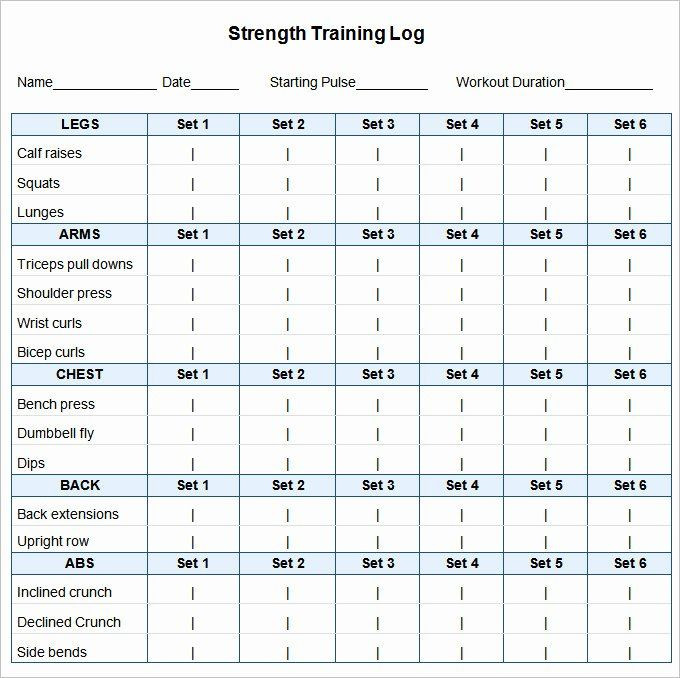 Training Plan Template Excel Workout Plan Template Excel Inspirational 24 Workout