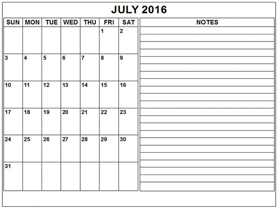 Weekly Planner 2016 Template Weekly Planner 2016 Template Fresh July 2016 Blank Weekly